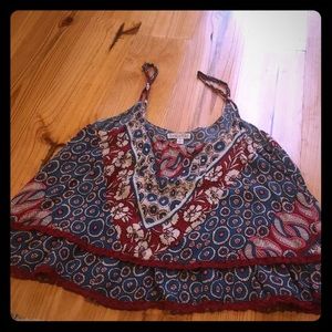 Cute tribal tank/size S